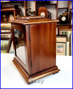 Very Nice Vintage Elgin 8 Day Westminster Chime Bracket Clock Working Well 1969