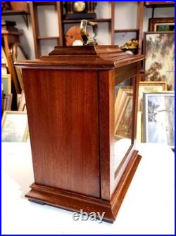 Very Nice Vintage Elgin 8 Day Westminster Chime Bracket Clock Working Well 1969