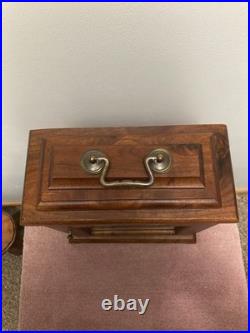 Very Rare Vintage Tempus Fugit Mantel Clock Signed and Numbered by Clock Maker
