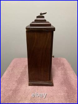 Very Rare Vintage Tempus Fugit Mantel Clock Signed and Numbered by Clock Maker