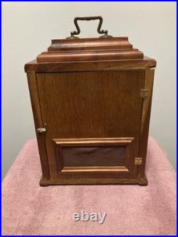 Very Rare Vintage Tempus Fugit Mantel Clock Signed and Numbered by Clock Maker