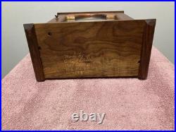 Very Rare Vintage Tempus Fugit Mantel Clock Signed and Numbered by Clock Maker