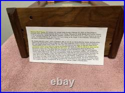 Very Rare Vintage Tempus Fugit Mantel Clock Signed and Numbered by Clock Maker