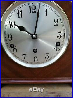 Very Stylish Old Westminster Chime Mantle Clock in excellent condition Working