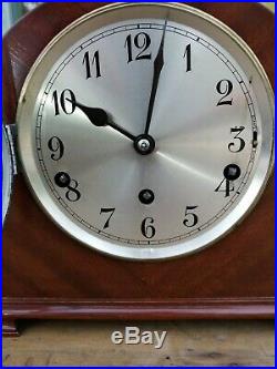 Very Stylish Old Westminster Chime Mantle Clock in excellent condition Working