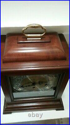 Vint Howard Miller 1050-020 Triple Chime Mantel Clock Mod 612-429 Samuel Watson