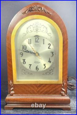 Vintage 1924 REVERE Telechron Westminster Chime Clock 13 59M38 Tested Working