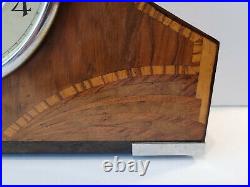 Vintage 1930's German Haller Art Deco Westminster Chiming Mantel Clock (20th)