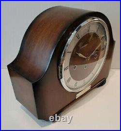 Vintage 1950's Alexander British Railway Presentation Westminster Chiming Clock
