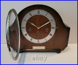 Vintage 1950's Alexander British Railway Presentation Westminster Chiming Clock