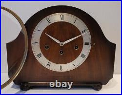 Vintage 1950's The Alexander Clark Co Ltd Westminster Chiming Mantel Clock