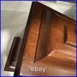 Vintage 1970 Howard Miller Mantel Clock Hermle 340-020A Chimes Works Vintage 1970 Howard Miller Mantel Clock Hermle 340-020A Chimes Works