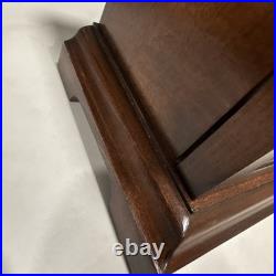 Vintage 1970 Howard Miller Mantel Clock Hermle 340-020A Chimes Works Vintage 1970 Howard Miller Mantel Clock Hermle 340-020A Chimes Works
