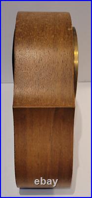 Vintage 1970's Bentima 8-Day Light Oak Westminster Chiming Mantel Clock (German)