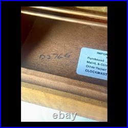 Vintage 1970s Howard Miller Graham Bracket Mantel Clock Westminster Chime