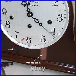 Vintage 1971 Seth Thomas Westminster Chime Mantle Clock