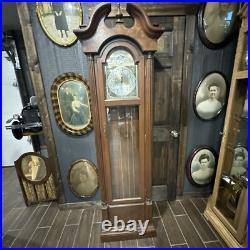 Vintage 1980 Seth Thomas Grandfather Clock Talley Industries Company