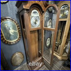 Vintage 1980 Seth Thomas Grandfather Clock Talley Industries Company