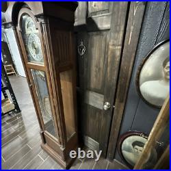 Vintage 1980 Seth Thomas Grandfather Clock Talley Industries Company