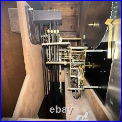 Vintage 1980 Seth Thomas Grandfather Clock Talley Industries Company