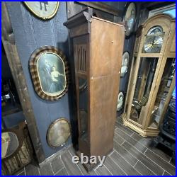 Vintage 1980 Seth Thomas Grandfather Clock Talley Industries Company