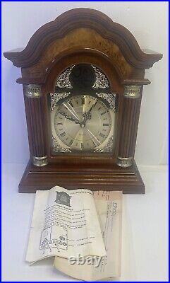 Vintage 1980s Tempus Fugit Clock From JC penny Westminster Chime Quartz Clock