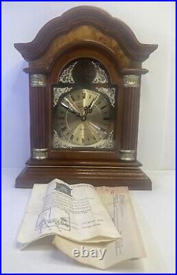 Vintage 1980s Tempus Fugit Clock From JC penny Westminster Chime Quartz Clock