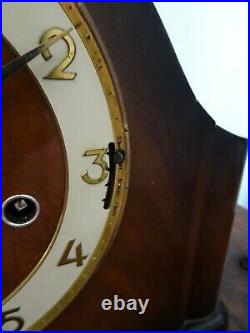 Vintage 60's Bentima 8 Day Whittington Westminster St Michael Chime Mantel Clock