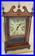 Vintage 8 Day Daneker Pillar & Scroll Mantle Westminster Chime Clock