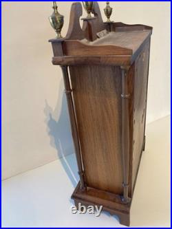 Vintage 8 Day Daneker Pillar & Scroll Mantle Westminster Chime Clock