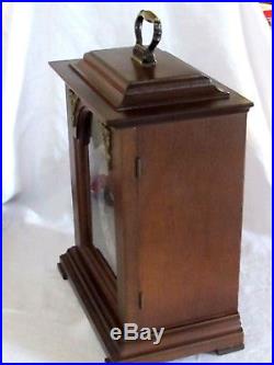 Vintage 8 Day Seth Thomas Moon Mantle Clock Westminster Chimes Original Box /key
