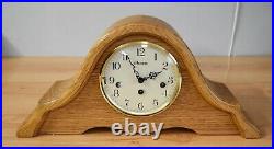 Vintage Amana Tambour 8 Day Westminister Chiming Mantel Clock Working