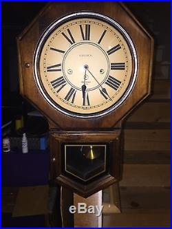 Vintage American Made Verichron Westminster Chime Wall Clock Works