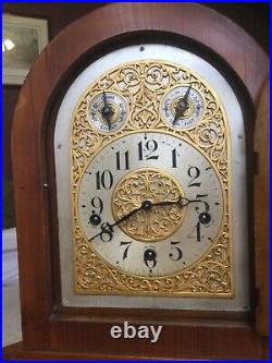 Vintage Antique 1918 Waterbury #503 Westminster Chime Mantel Clock