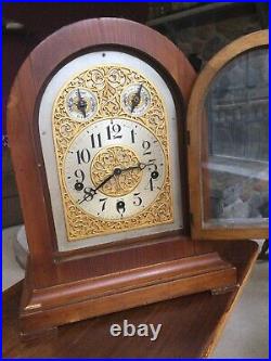 Vintage Antique 1918 Waterbury #503 Westminster Chime Mantel Clock