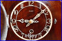 Vintage Art Deco English'Enfield' 10-Day Mantel Clock with Westminster Chimes
