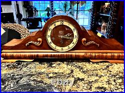 Vintage Art Deco German Mantle Clock