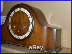 Vintage Art Deco Mantle Clock with Westminster chime