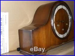 Vintage Art Deco Mantle Clock with Westminster chime