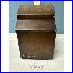 Vintage Art Deco Oak Cased Westminster Chime Mantel Clock Solid Heavy READ