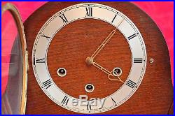 Vintage Art Deco'Smiths' 8-Day Mantel Clock with Westminster Chimes