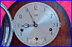 Vintage Art Deco'Smiths Enfield' 8-Day Mantel Clock with Westminster Chimes