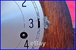 Vintage Art Deco'Smiths Enfield' 8-Day Mantel Clock with Westminster Chimes