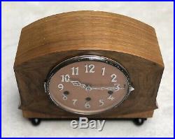 Vintage Art Deco Westminster Chime Mantle Clock