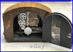 Vintage Art Deco Westminster Chime Mantle Clock