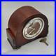 Vintage Bentima Oak Mantel Clock Perivale 8 Day Westminster Chime Serviced