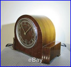 Vintage Bentima three train Westminster Chimes Mantel clock