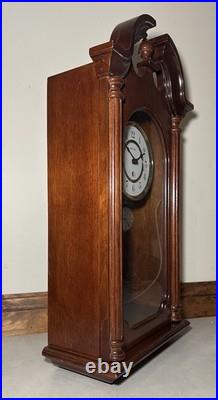 Vintage Black Forest German Westminster Chime Wall Clock Like Howard Miller