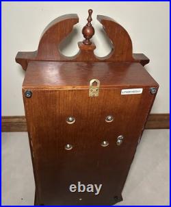 Vintage Black Forest German Westminster Chime Wall Clock Like Howard Miller