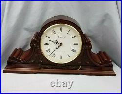 Vintage Bulova Hermle Movement Mantel Clock Westminster & Ave Maria Chimes